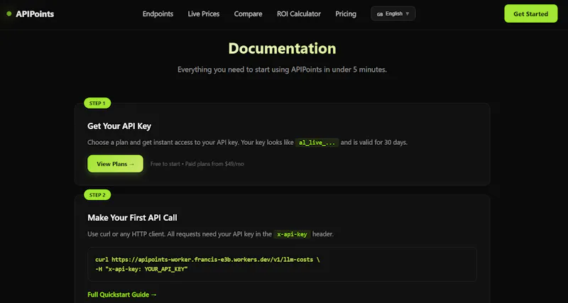 APIPoints screenshot 4