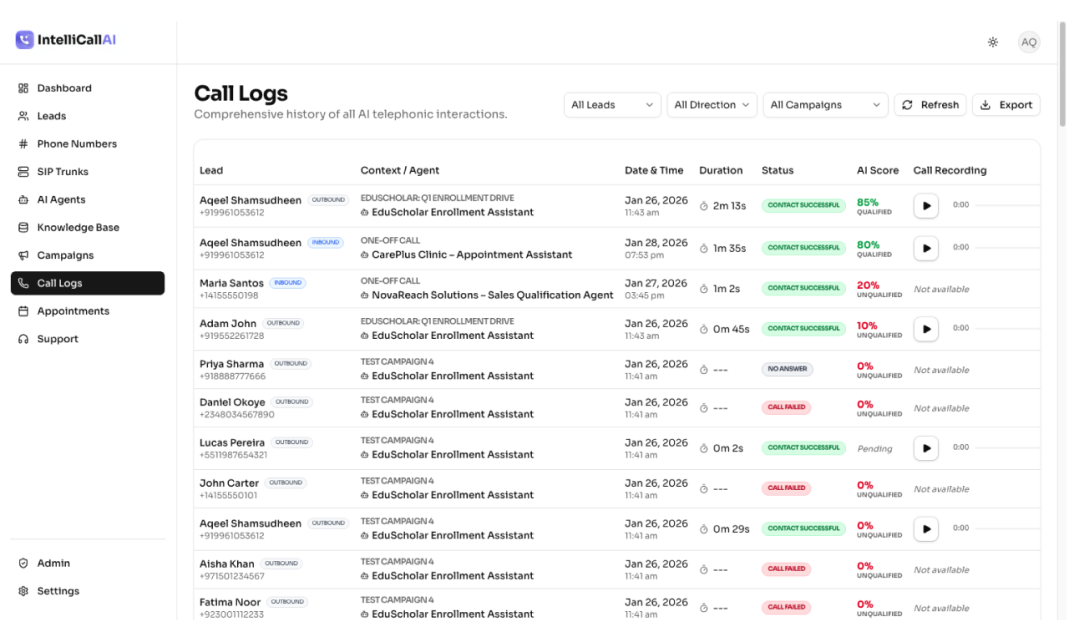 IntelliCallAI gallery image