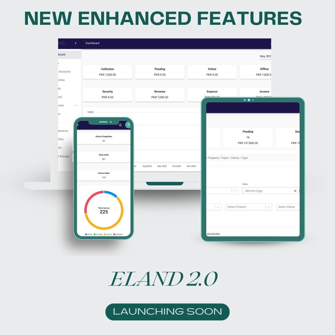App de gerenciamento de propriedade da Eland