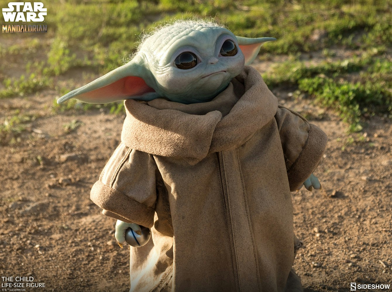 Life-Size Baby Yoda Replica gallery image