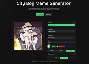 City Boy Meme gallery image