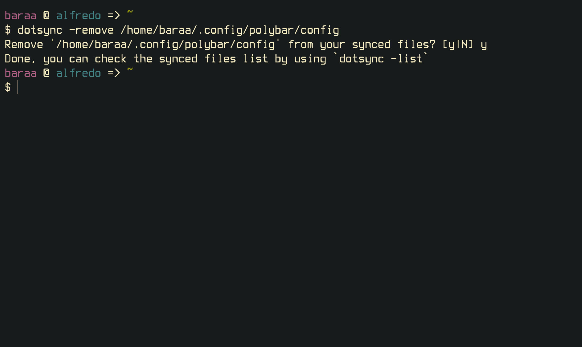 DOTSYNC - Ein einfacher und prägnanter Dotfiles -Synchronisator Medien 4