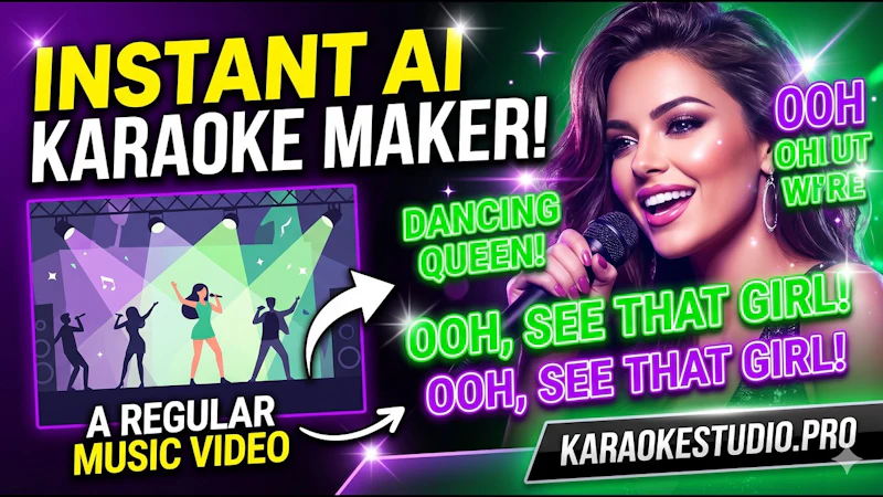 Karaoke Studio screenshot 1 (video preview)