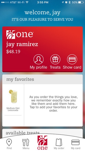 Chick-fil-A App Image