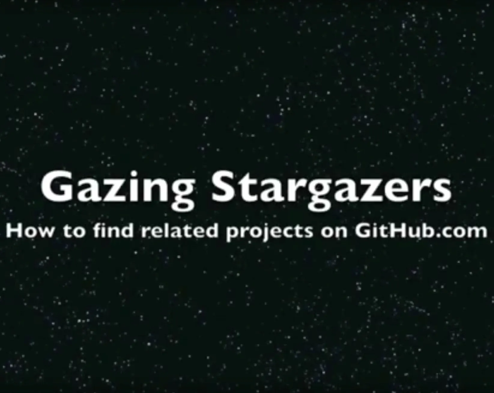 Gazing Stargazers