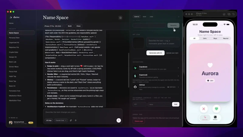 dhrive screenshot 1 (video preview)