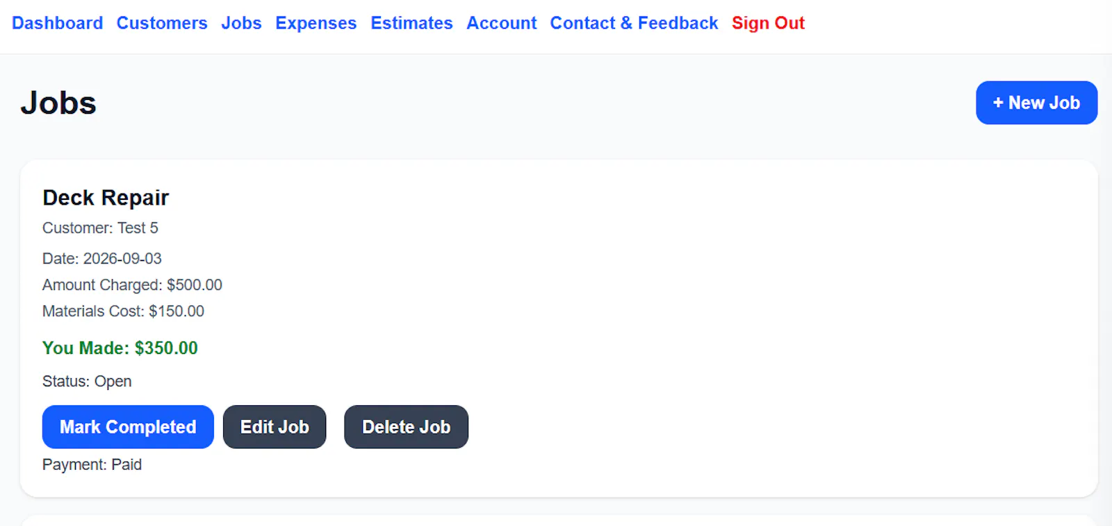 SideJob Office screenshot 3