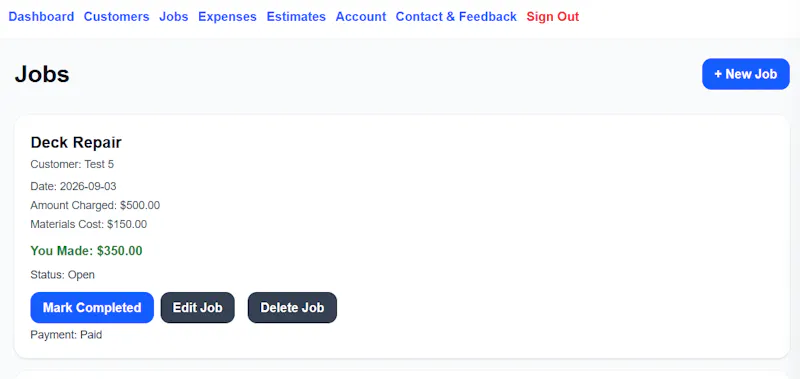 SideJob Office screenshot 3