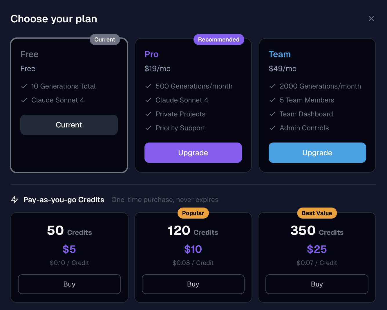 buildr — Build any app in seconds gallery image