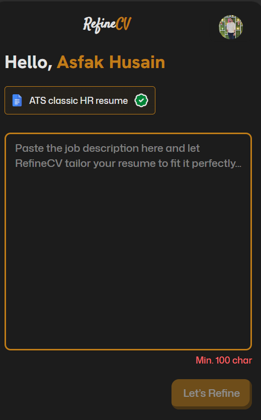 ที่หลบภัย - Resume ที่ขับเคลื่อนด้วย AI และการวิเคราะห์ JD ที่ช่วยเพิ่มการจับคู่งานของคุณ media 2