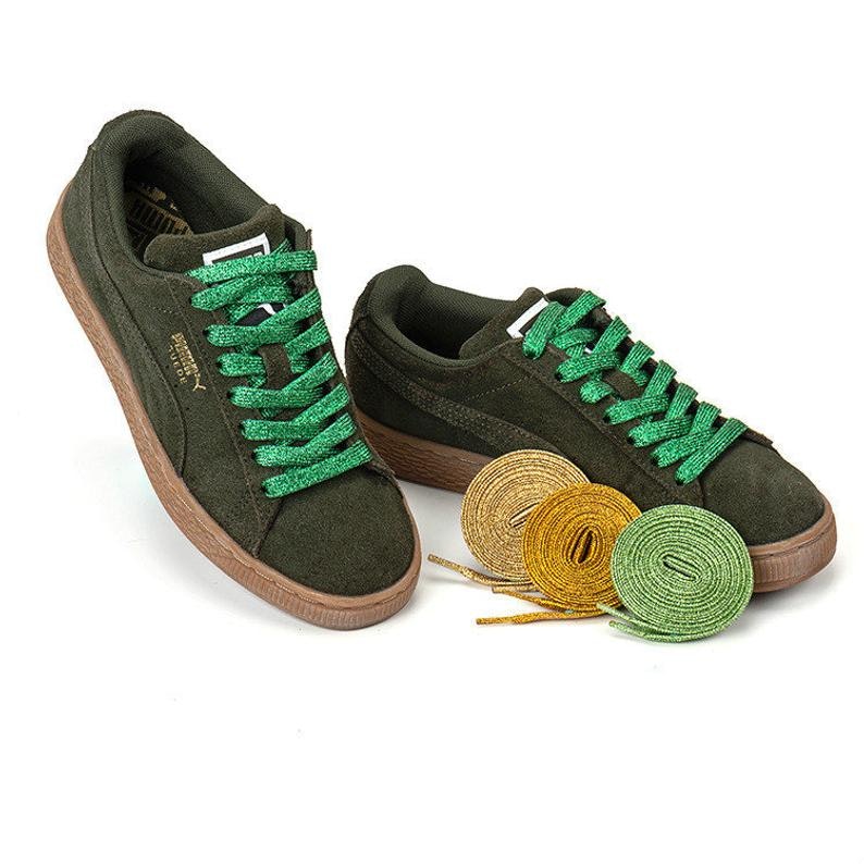 Mulitcolor Glitter Metallic Shoe Laces gallery image