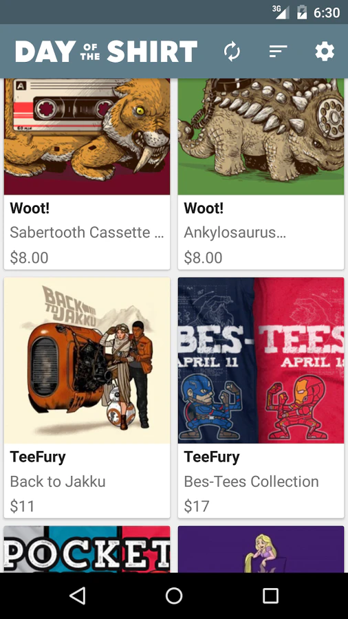 Day of the Shirt for Android