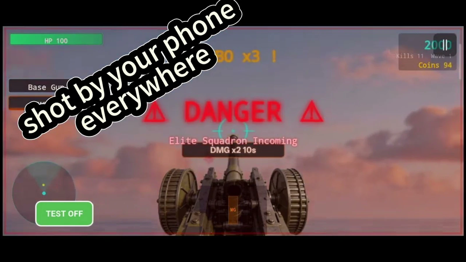 Android phone game: Pearl Harbor Defense screenshot 1 (video preview)