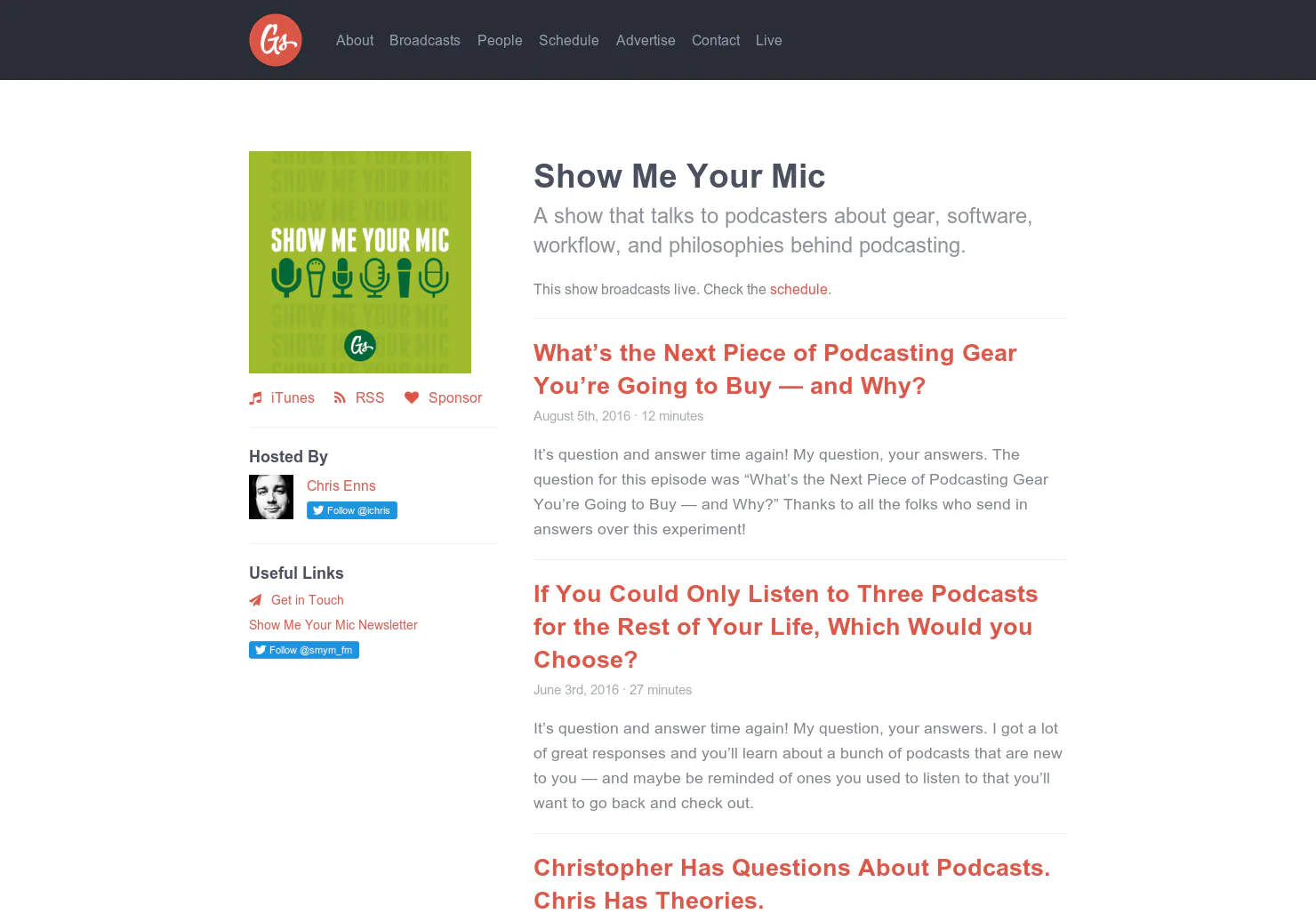 Show Me Your Mic Podcast