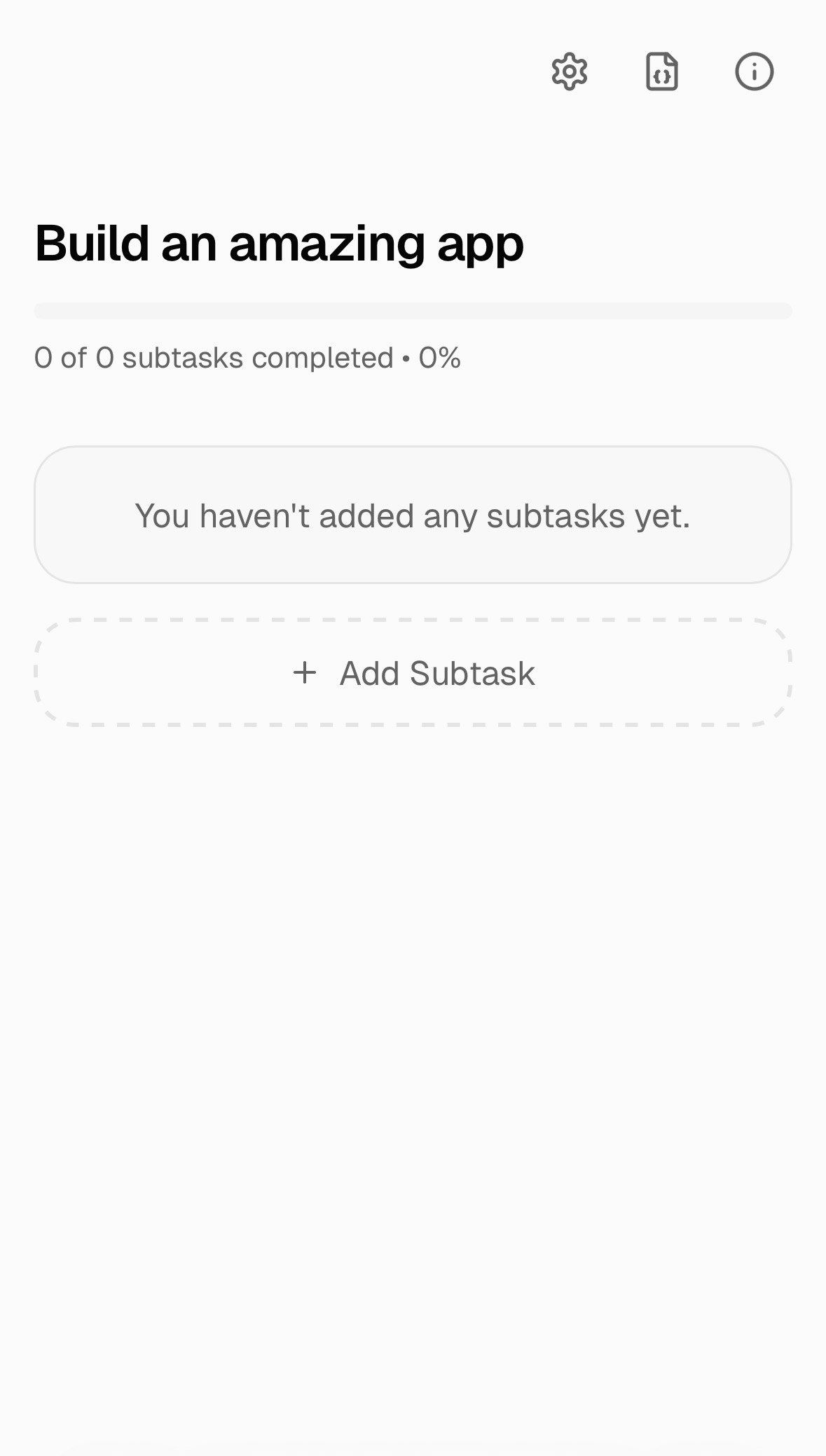 Minimal Goal Tracker - Screenshot 2 showing product features and functionality