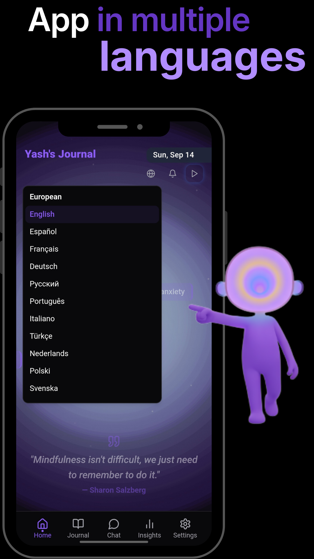 Soulo - Voice Journal with an AI Mind  gallery image