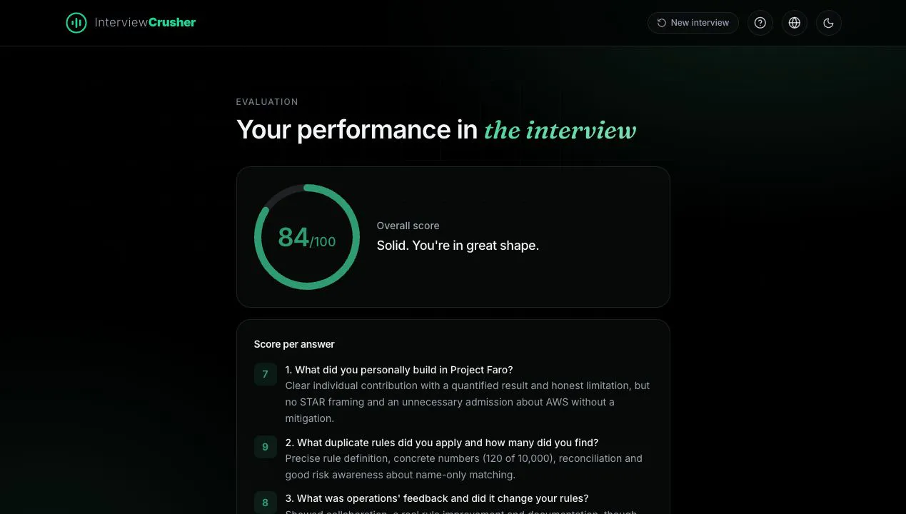 InterviewCrusher gallery image