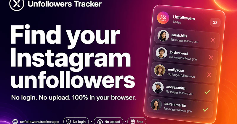Unfollowers Tracker screenshot 1