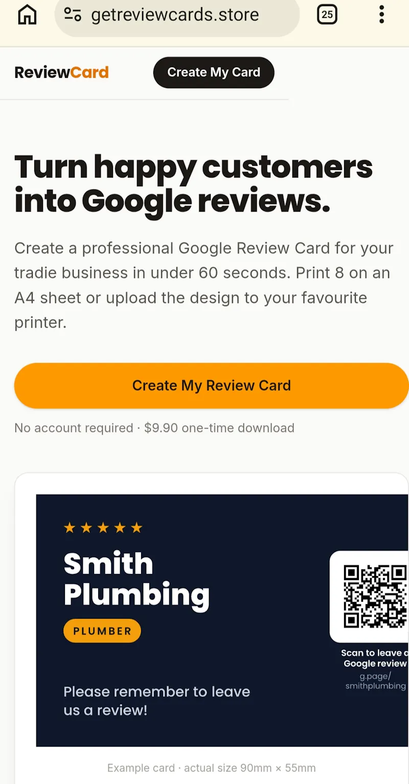 ReviewCard screenshot 3