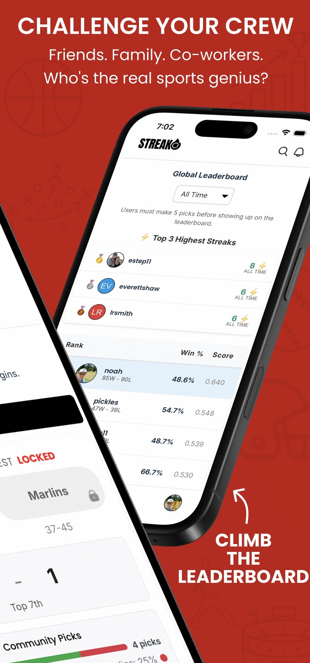 Streako - Free Sports Pick ‘em - Think you know sports? Prove it. media 2