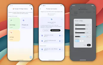 Google AI Edge Gallery gallery image