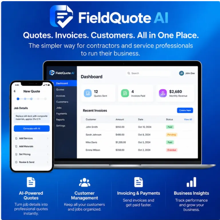 FieldQuote AI gallery image