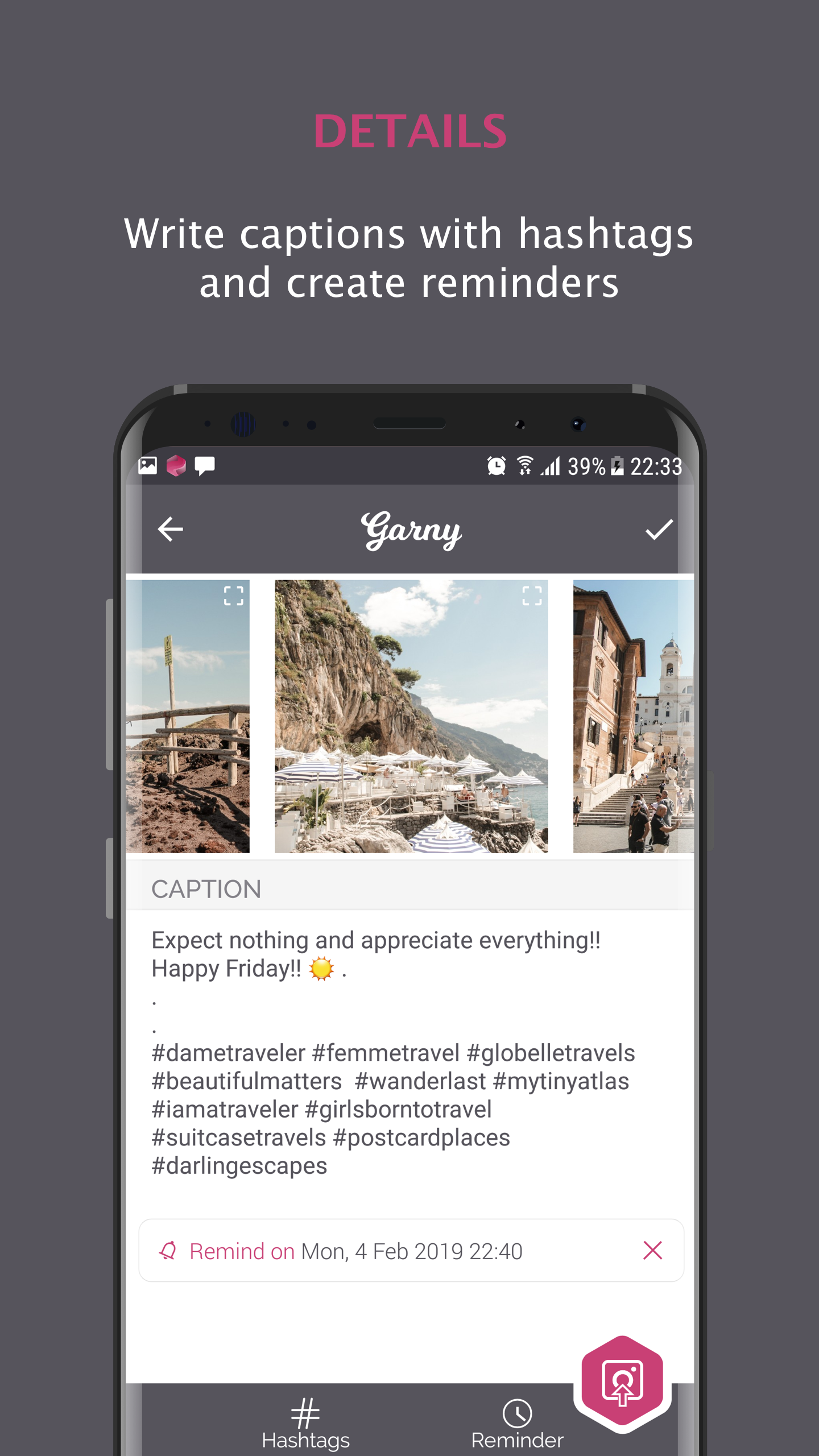 Garny: Preview Instagram feed gallery image