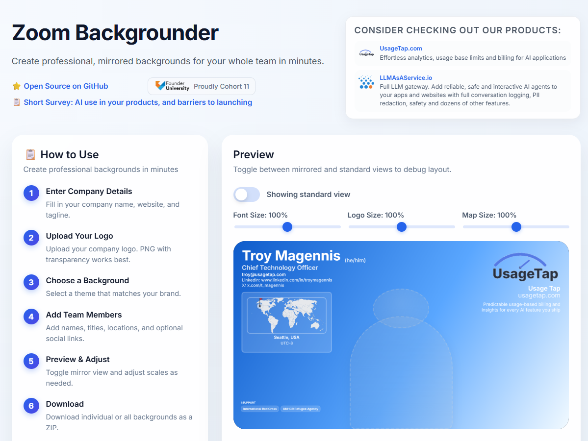 Zoom Backgrounder gallery image