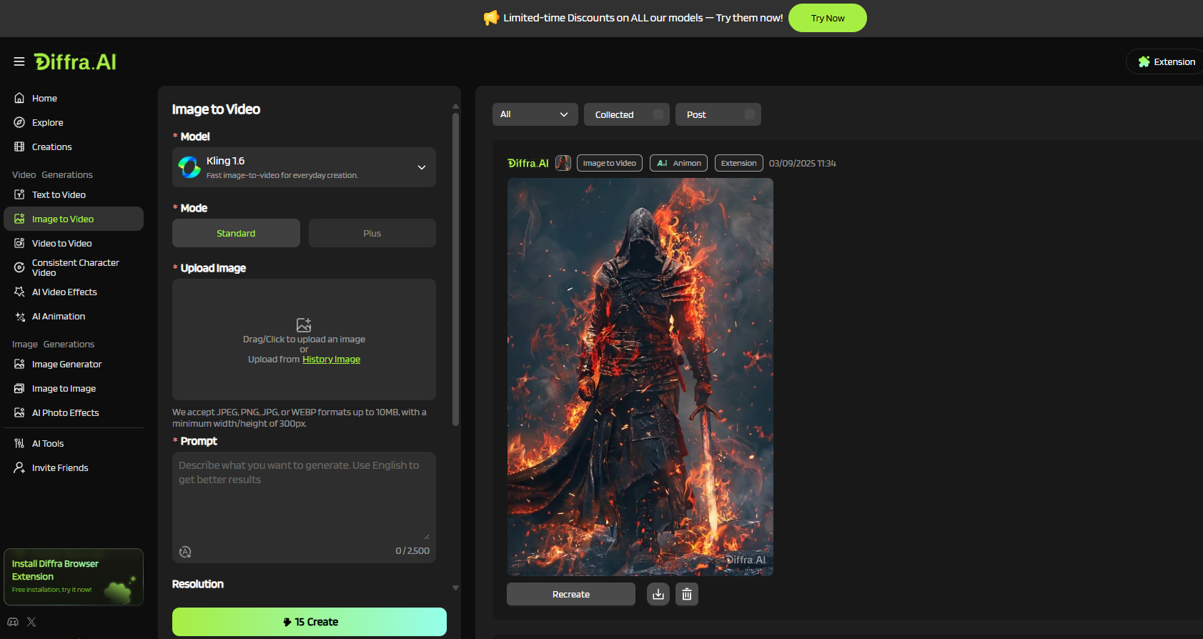 Media Diffra - AI Image & Video Generator 2
