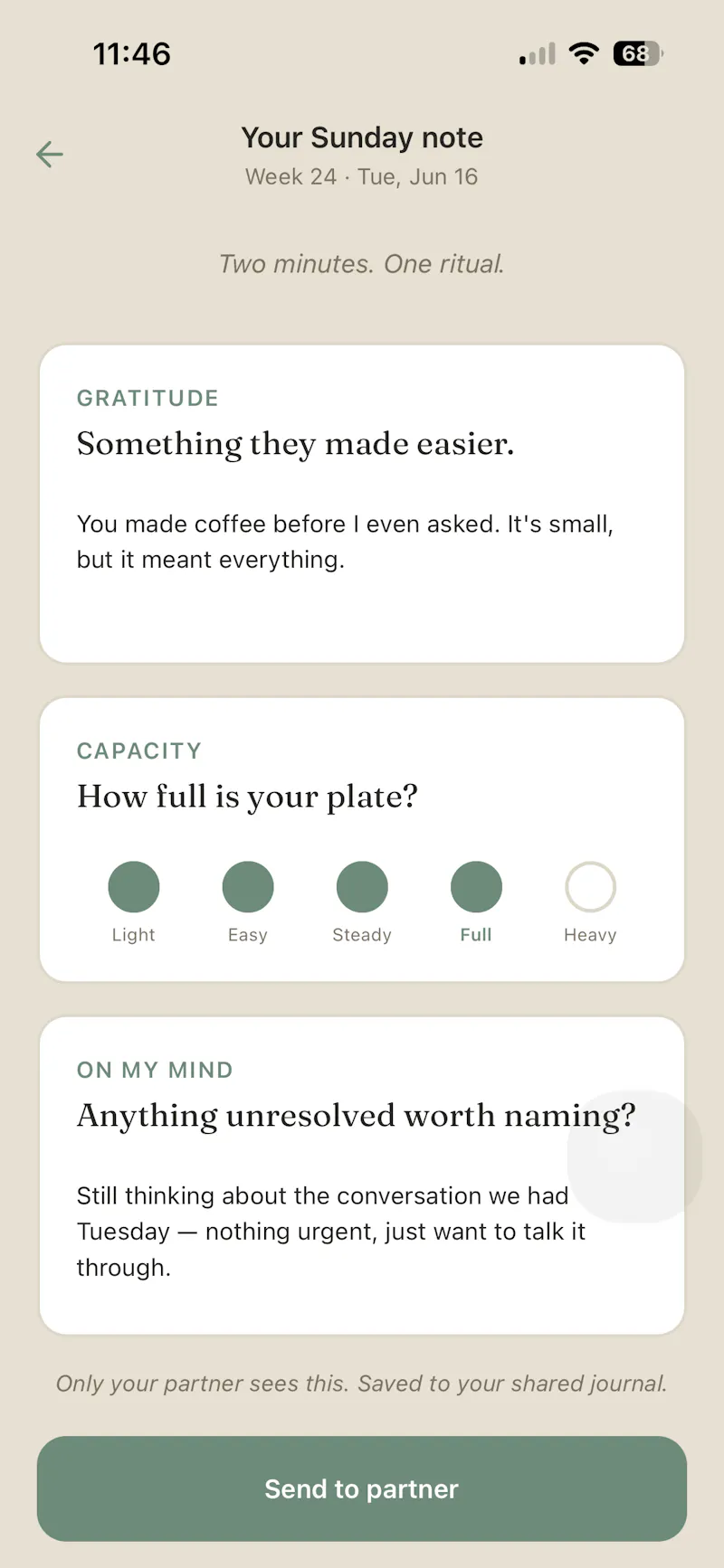 WithYou: One quiet space screenshot 4