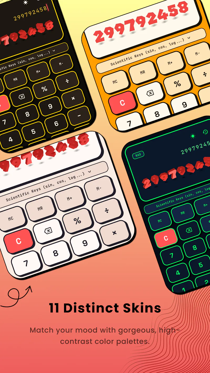Slow Calculator: Scientific 3D screenshot 7