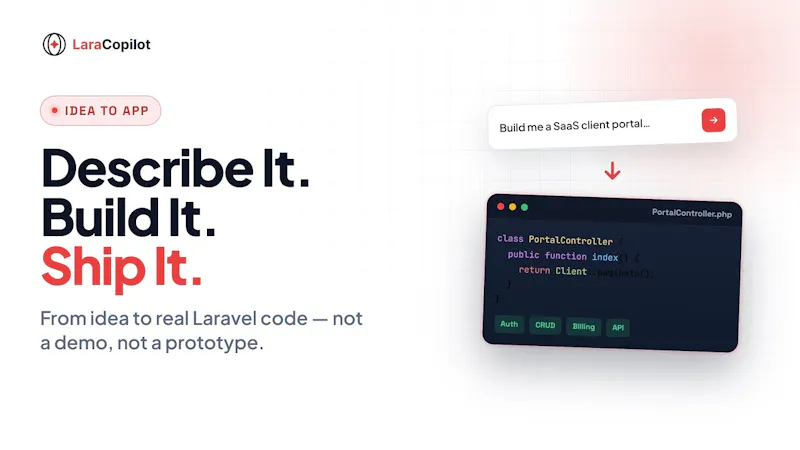 LaraCopilot screenshot 1 (video preview)