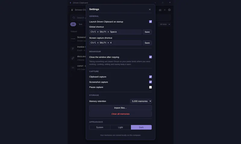 Driven Clipboard screenshot 4