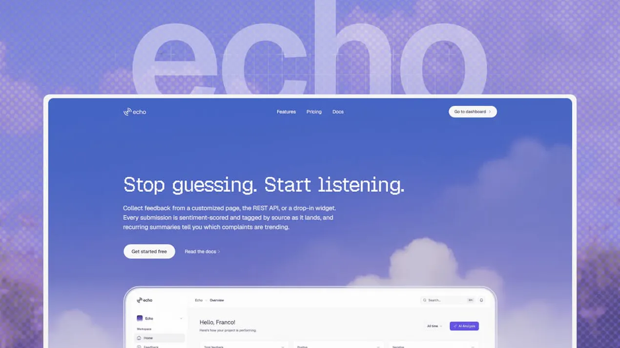 Echo product
