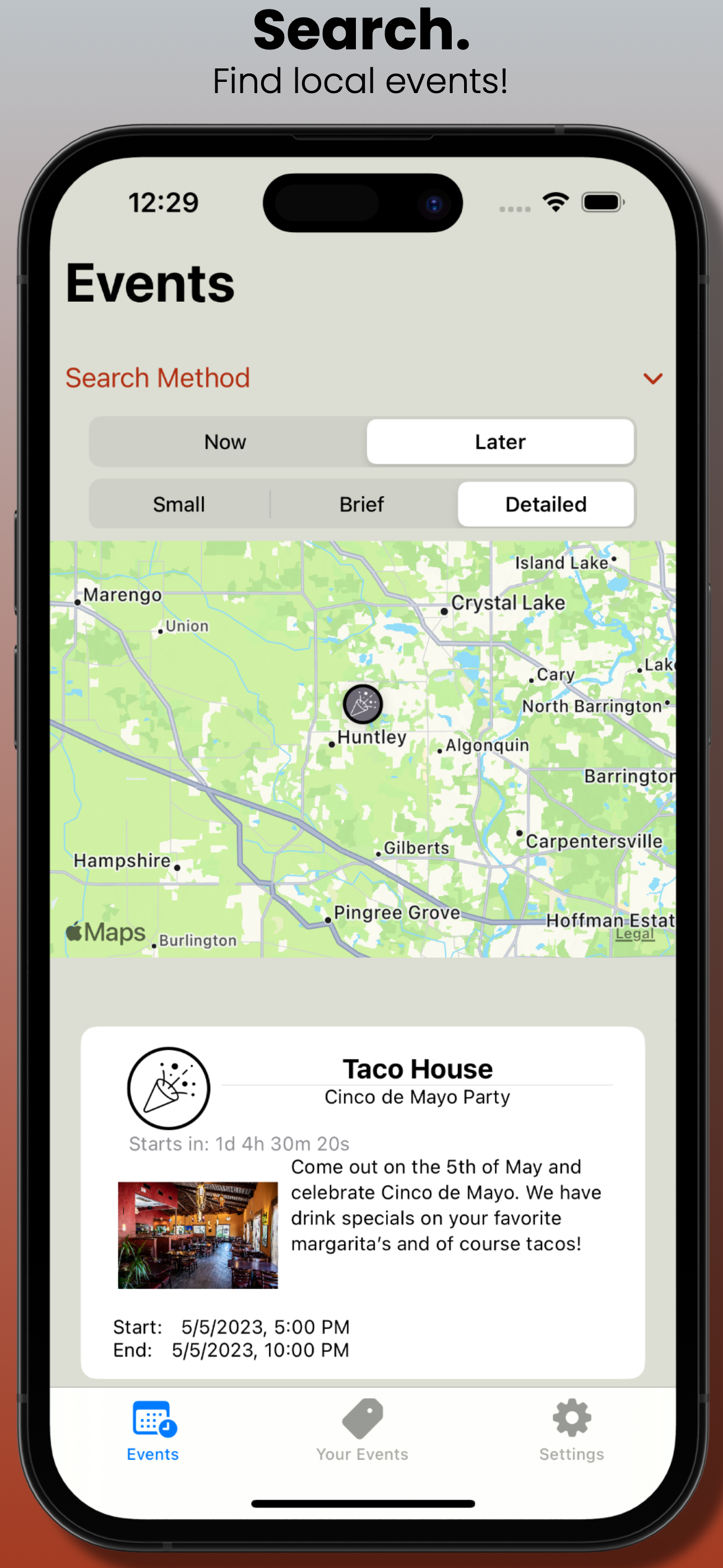 Tu buscador de eventos - Crear, anunciar y buscar eventos locales para asistir media 2