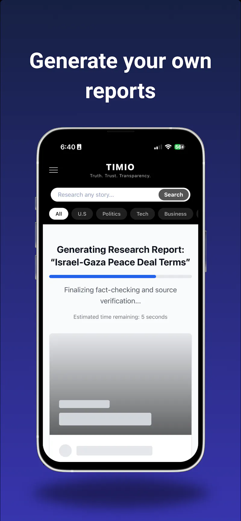TIMIO News screenshot 5