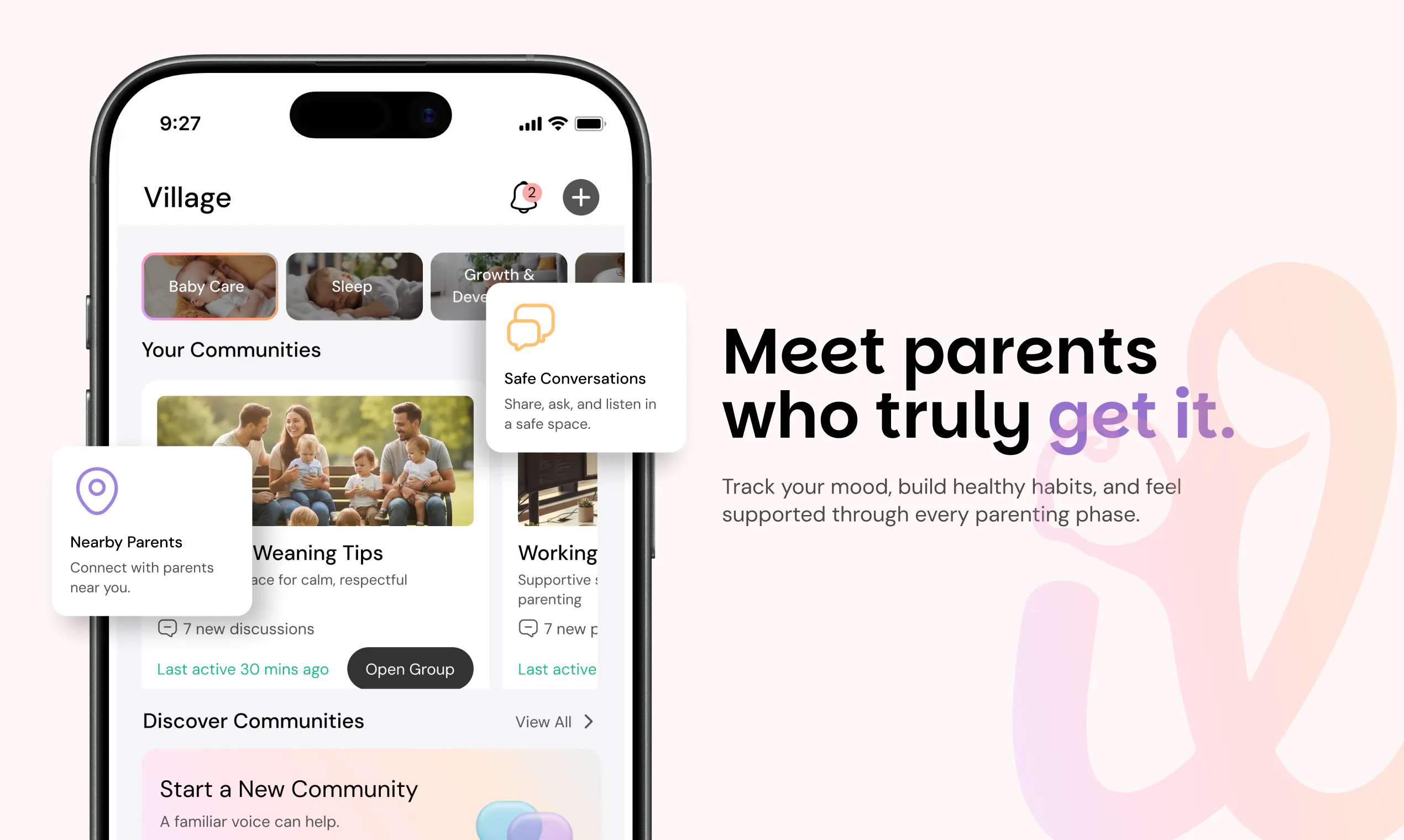 Ville: Parenting Community App gallery image