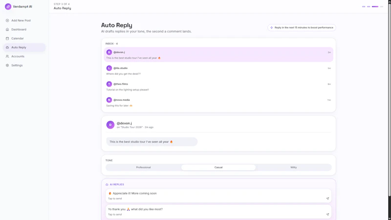 Verdampt AI screenshot 4