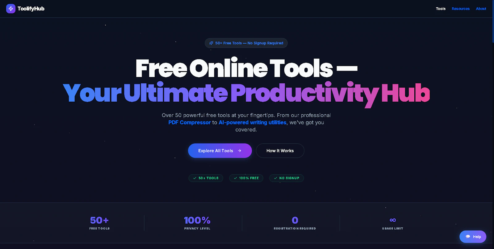 ToolifyHub screenshot 1