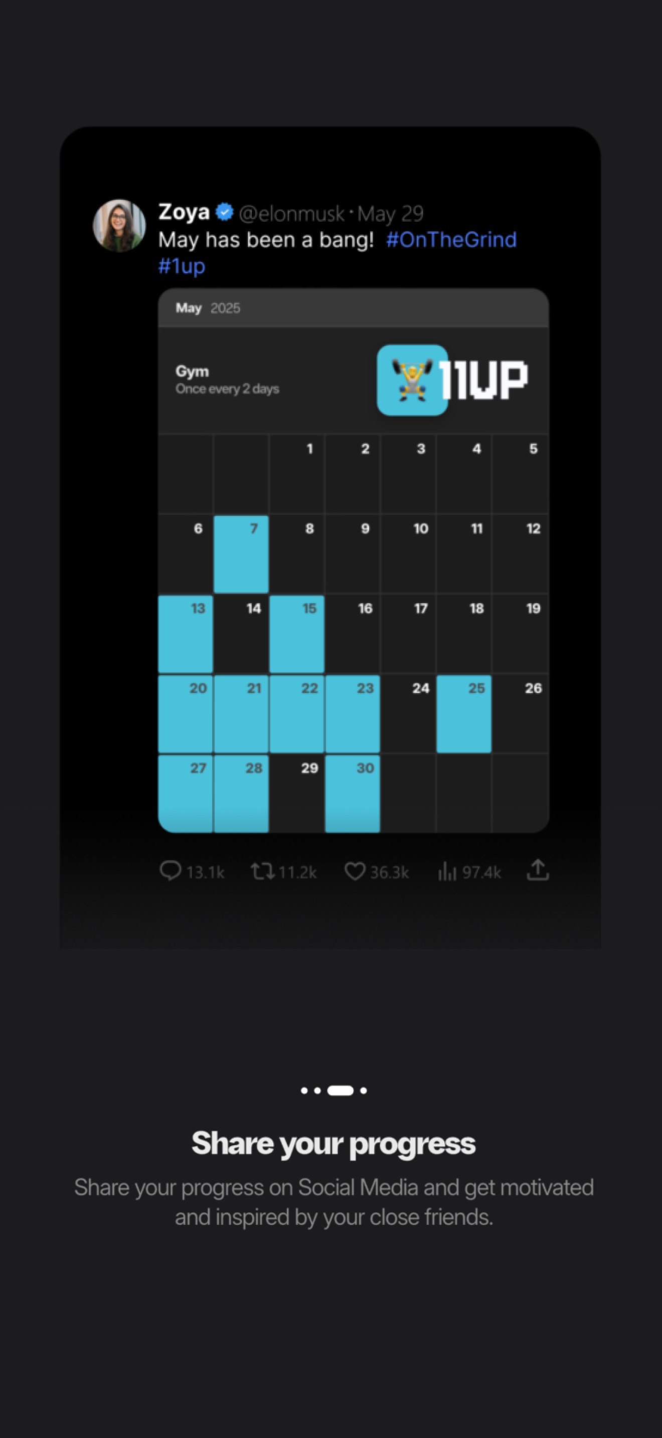 1UP - Screenshot 3 showing product features and functionality