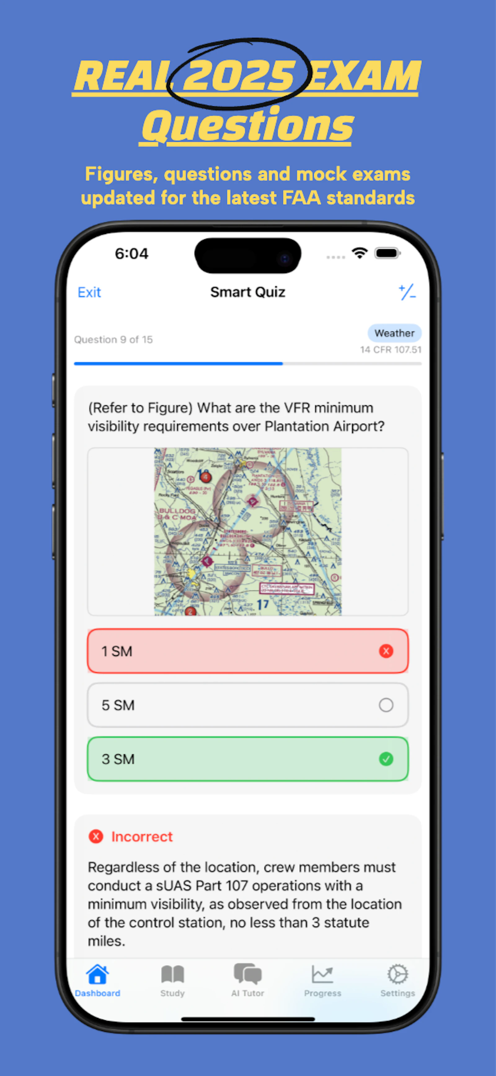 Part 107 Prep App screenshot 3