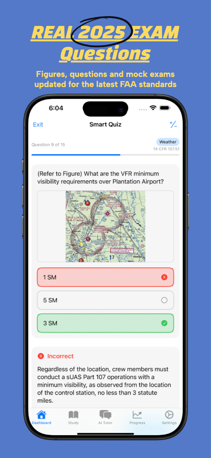 Part 107 Prep App screenshot 3