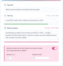 Google SERP Simulator gallery image