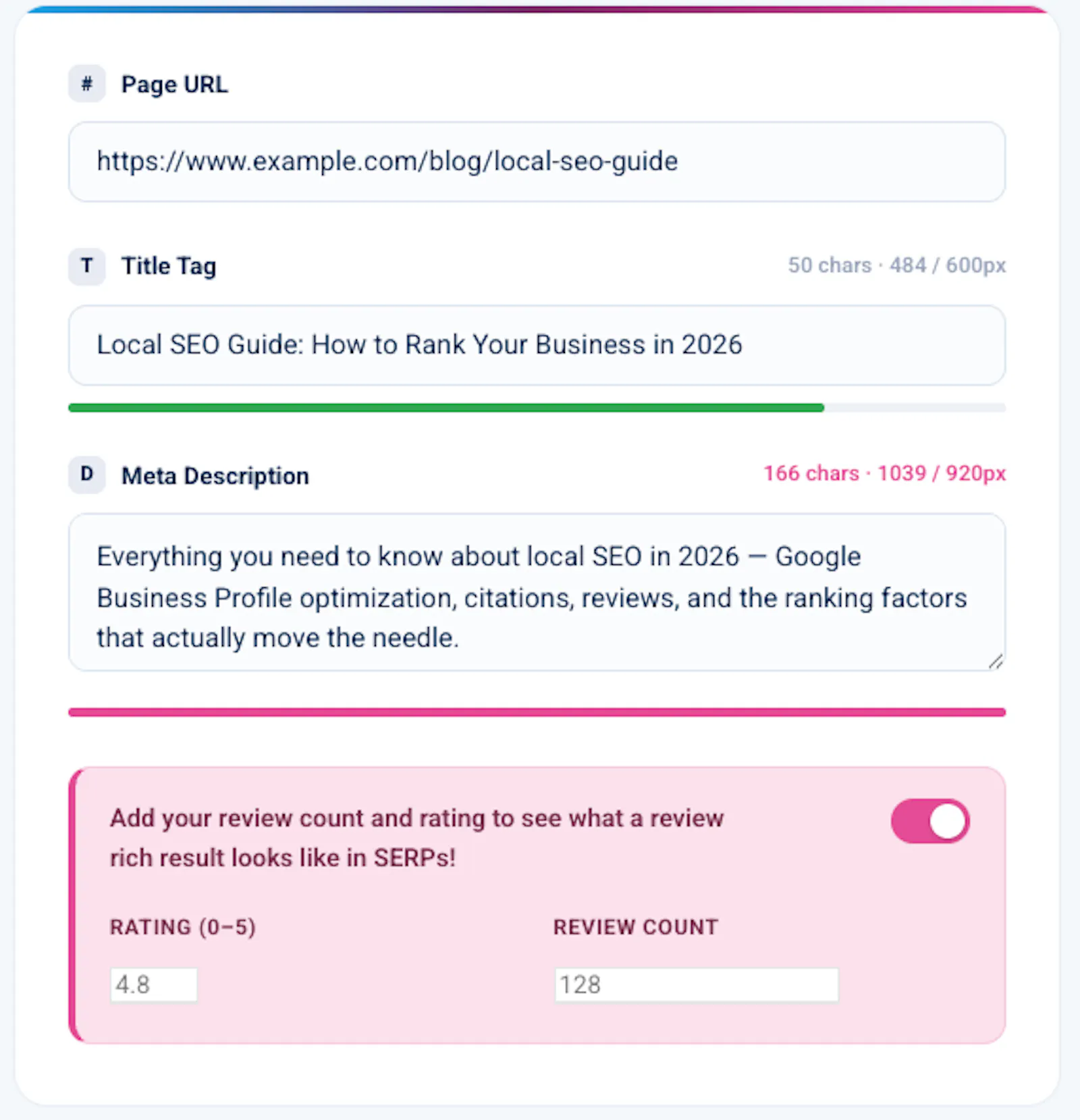 Google SERP Simulator screenshot 3