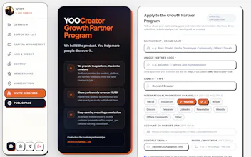 YooFund—Creator's tip income account gallery image