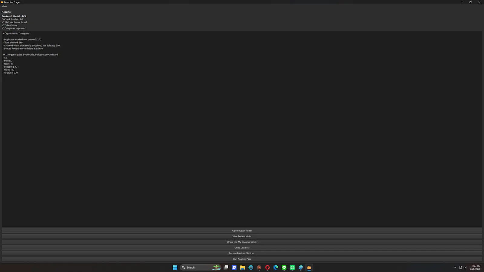 Favorites Forge screenshot 4