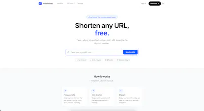 URL Shortener with Analytics & QR Codes gallery image