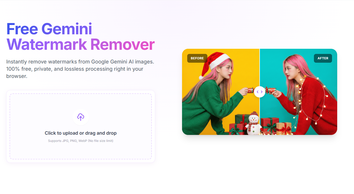 Free gemini watermark remover