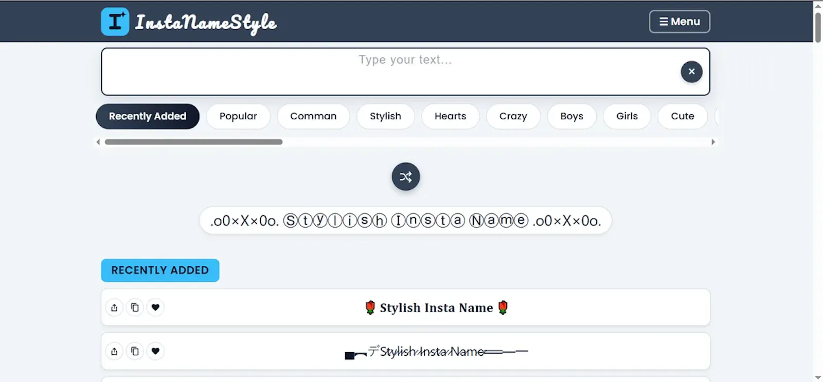 InstaName Style screenshot 1