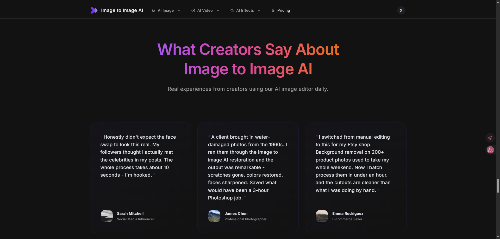 Image to Image AI gallery image